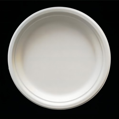 9" plates (1000 pieces) biodegradable large