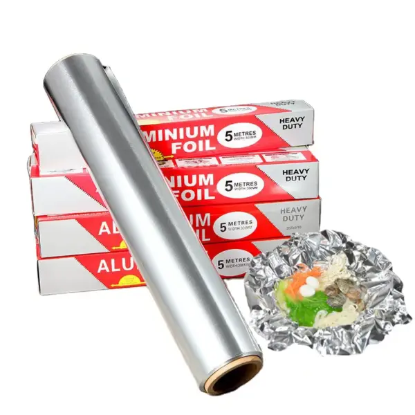 foil takeaway with plastic dome lids small round 7"