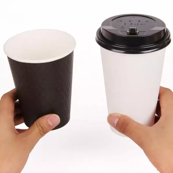 8 oz biodegradable cups medium with lids