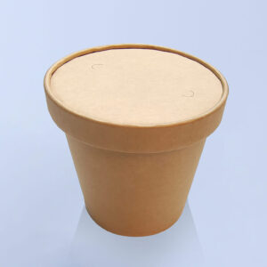 kraft paper soup cup 12oz